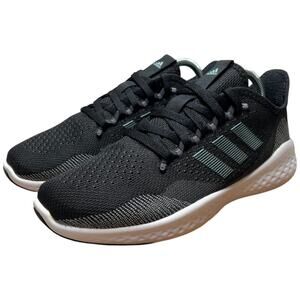 ADIDAS Women's Sneakers  9.5 Fluidflow 2.0 Bounce Running Black/Metallic Gray